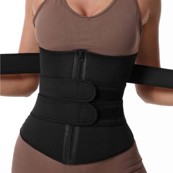 Waist trainer in black. Size large - Picture 5 of 6